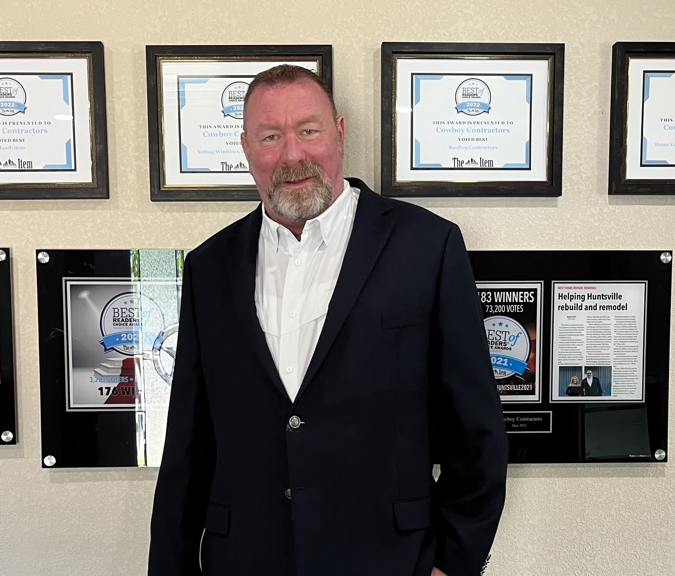 Clint Wilson, owner of Cowboy Contractors LLC